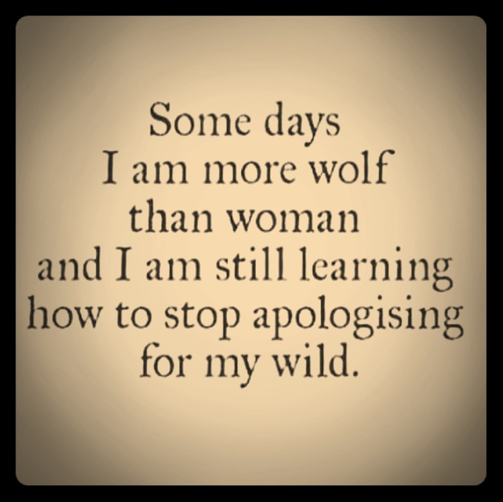 No more apologies.  Go get what you want ladies!